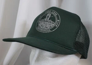 Vtg Ubly Michigan Snap Back Hat Cap Trucker Baseball Mesh 1996 Centennial Thumb - Picture 1 of 11
