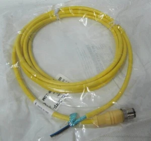 (NEW) Mencom 4Pin M12 Male Sensor Cable MDCM-45MP-2.5M - Picture 1 of 4