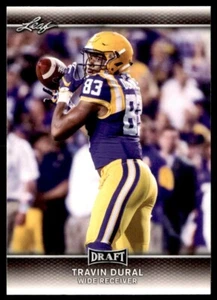 2017 Leaf Draft Travin Dural LSU Tigers #67 - Picture 1 of 2