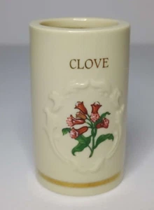 Vintage Lenox Spice Garden 1992 CLOVE Porcelain Jar ONLY Canister Replacement - Picture 1 of 3