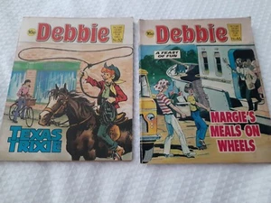 Debbie Picture Story Library Bundle No's 46 & 52 Year 1981 & 1982 Pre-owned - Picture 1 of 6