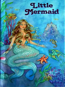 Personalised Childrens Story Book LITTLE MERMAID Xmas Gift Birthday Plus free Sa - Picture 1 of 1
