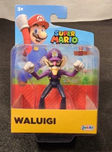 Waluigi – World of Nintendo Super Mario 2.5" Figure by Jakks Pacific - Picture 1 of 3