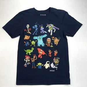 Disney Pixar Sonderfiguren dunkelblau exklusives T-Shirt Damen Gr. S - Bild 1 von 8