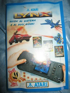 Manuale ATARI LYNX Guida al Sistema e ai suoi giochi originale Atari Rara - Imagen 1 de 3