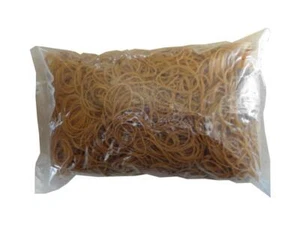 1kg Para-Gummibänder Gummiringe / transparent / Breite=1mm Ø=20mm - Bild 1 von 1