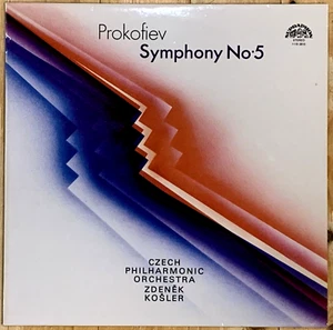 Prokofiev Symphony No.5 ZDENEK KOSLER Original Supraphon Stereo LP 1110 2810 NM - Picture 1 of 3