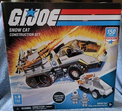 GI JOE SNOW CAT VEHICLE CONSTRUCTION SET 150 PEICES - Image 1 of 4