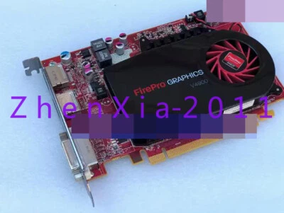 1PC Used ATI FirePro V4900 1G DDR5 DP/DVI Graphics card - Image 1 of 2