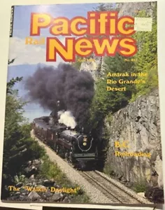 Pacific Rail News April 1985 Amtrak Rio Grande Desert BC Railway Royal Hudson - Bild 1 von 4