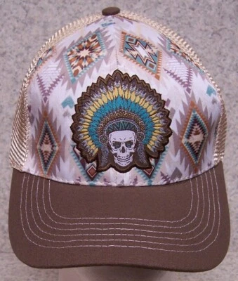 Gorra de béisbol bordada Native American Weave Chief NUEVA 1 gorra talla para todos Foto 1 de 2