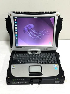 Panasonic Toughbook CF-19 Core 2 Duo U9300 1.20 GHz 2GB RAM 500GB HDD Linux - Picture 1 of 8