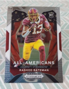 Selecciones del draft Panini Prizm 2021 #196 Rashod Bateman RC All-American - Imagen 1 de 4