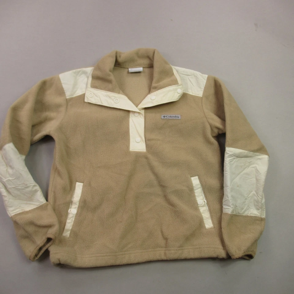 Pullover Columbia para mujer XS manga larga 1/4 a presión ligero al aire libre Foto 1 de 4