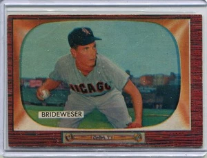 1955 Bowman Baseball Card Jim Brideweser Chicago White Sox Near Mint # 151 - Picture 1 of 1