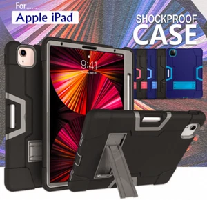 For iPad Pro 13 11 Air 13 11 4th 5th Gen Case Kickstand Hybrid Shockproof Cover - Picture 1 of 19