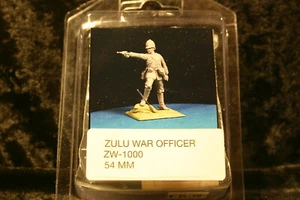 54MM ZULU WARS BRITISH OFFICER 24 of foot RORKE,S DRIFT 1879 KIT # ZW1000 - Picture 1 of 7