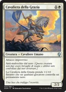 MTG Magic DOM Dominaria - 1x ITA EX 023 U Cavaliere della Grazia - Picture 1 of 1