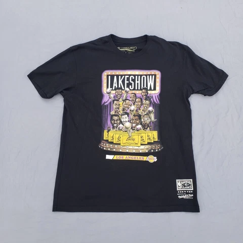 Mitchell & Ness  Mens Size Large Los Angeles Lakers Lakeshow Shirt Cover