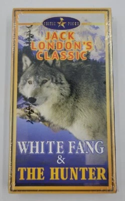 White Fang and the Hunter: (VHS 1999) Jack London's Classic/Critics Picks Sealed - Image 1 of 4