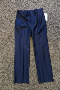 New Polo Ralph Lauren Boy's Dress / Suit Pants - Size 5 - Navy Blue - UNHEMMED - Picture 1 of 4