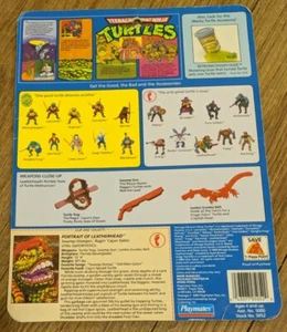 Leatherhead TMNT 1989 retro in cartone - Foto 1 di 2