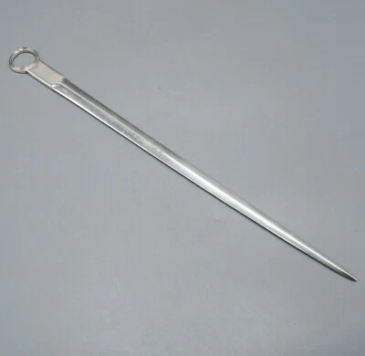 Pincho de carne de plata esterlina William Eley & William Fearn 13" 1805 Londres inglés Foto 1 de 4