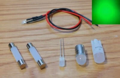 Sherwood S-7100 S-7100a replacement LED lamps bulbs lights upgrade kit set GREEN - Image 1 of 4