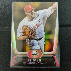 Cliff Lee SP Gold 2014 Bowman Platinum Philadelphia Phillies No 91 - Picture 1 of 2