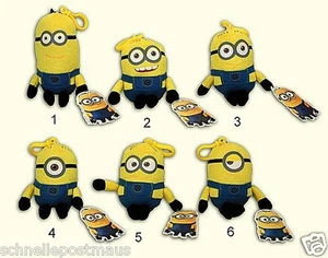 Ich Einfach Unverbesserlich 2 - Minion als Stofftier Karabinerhacken 15-17 cm - Picture 1 of 7