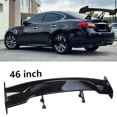 46" Car GT Style Trunk Rear Trunk Spoiler Wing Glossy For Infiniti M25 M37 Sedan Foto 1 de 4