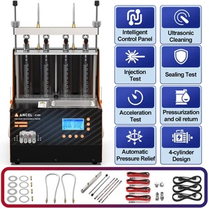 ANCEL JC400 Piezo GDI EFI FSI Fuel Injector Cleaner Tester Ultrasonic Machine - Picture 1 of 11
