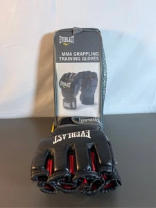 Everlast MMA Kunstleder Grappling Mitt Arbeit Training Handschuhe mit geteiltem Daumen - Bild 1 von 8