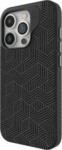 ZAGG London Snap Stylish Fabric MagSafe Case for iPhone 15 Plus / 14 PLUS- Black - Picture 1 of 5