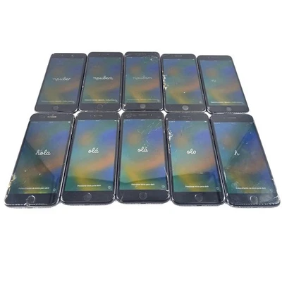 Apple iPhone 8 Plus Job Lot of 10 A1864 Unlocked Smartphones 64GB Space Gray - Image 1 of 4