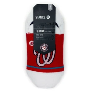 Stance Washington Nationals Super Invisible No Show Socks MLB Medium Mens Womens - Picture 1 of 4