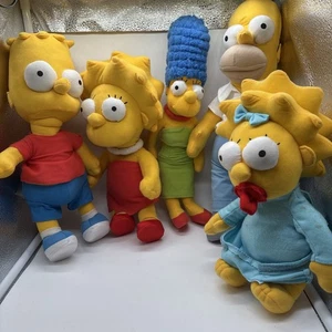 Simpsons Kuscheltier Plüsch Familie The Simpsons Original 2011 - Bild 1 von 15