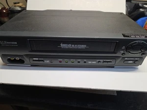Emerson EWV601 VCR 4-Head HiFi VHS Video Cassette Recorder Player Tested Working - Picture 1 of 12