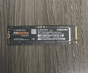 SAMSUNG 970 EVO Plus NVMe M.2 1TB PCIe V-NAND SSD - Afbeelding 1 van 1