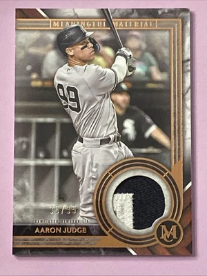 2022 Museum Collection Meaningful Material Copper #MMR2AJ Aaron Judge 35/35 - Image 1 of 4