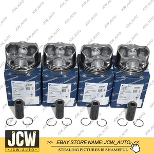 4x Oversized +0.5 Pistons Rings Φ83mm Φ23mm For VW GTI Audi A4 A5 Q5 A6 2.0 TFSI - Picture 1 of 5