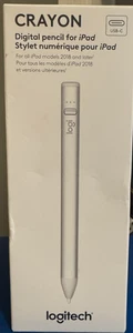 Logitech Crayon Digital Pencil For Apple iPad 2018 And Up | USB-C New GENUINE!!! - Picture 1 of 1