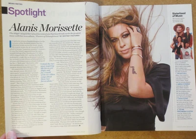 EW Magazine  Alanis Morissette - Lauren Conrad - Gabrielle Anwar - David Sedaris - Image 1 of 4