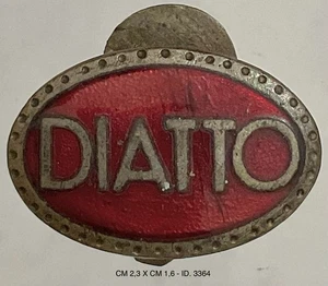 DIATTO AUTO TORINO DISTINTIVO PUBBLICITARIO CASA AUTOMOBILISTICA REGNO D’ITALIA - Picture 1 of 6