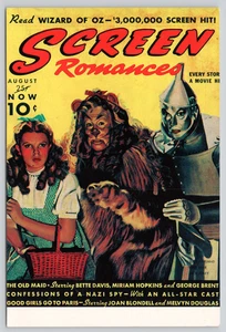 Postcard Screen Romances Wizard of Oz Magazine Cover Art Advertising - Movie - Picture 1 of 2
