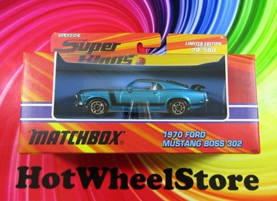 Matchbox SUPER KINGS K-205 1970 MUSTANG BOSS 302 Pacote Selado O6-090125 - Imagem 1 de 4