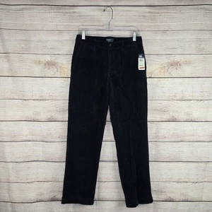 Nuevo con etiquetas Pantalones de vestir vintage Polo Ralph Lauren para niños pana azul marino talla 16 - Imagen 1 de 10