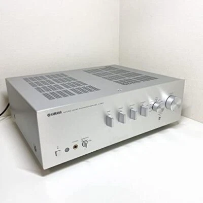 Yamaha A-S501 Natural Sound Integrated Stereo Amplifier Silver Used from Japan - Image 1 of 4