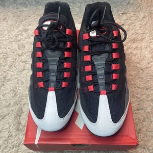 Nike Vapormax 95 OG Comet Hot Red Granite Running Shoes AJ7292-101 Mens Size 10 - Picture 1 of 6