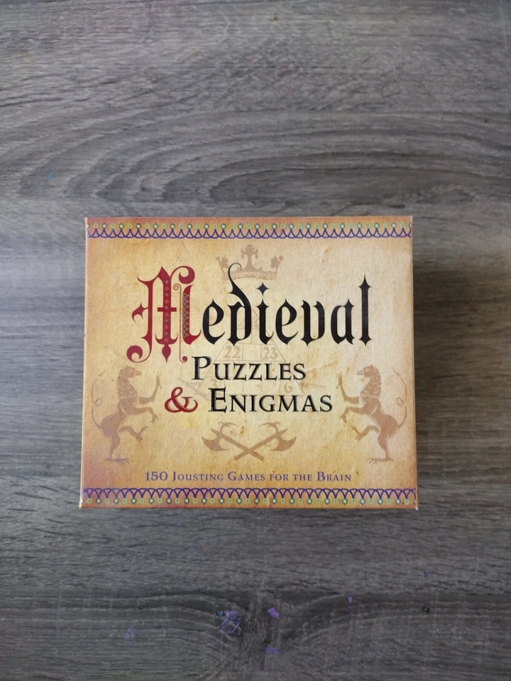 Medieval Puzzles and Enigmas 150 Jousting Games For the Brain - Image 1 of 3